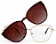 Armação de Óculos de Grau Feminino Clipon - Imagem 1