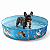 Piscina Para Pets Resistente de Lona Diversos Tamanhos Dobrável Colorida com Desenhos Verão - Imagem 7
