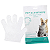 Luva de Banho a Seco Descartáveis Umedecidas Para Pet Higienização 6 Unidades - Imagem 1