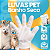 Luva de Banho a Seco Descartáveis Umedecidas Para Pet Higienização 6 Unidades - Imagem 2