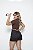 Short Alfaiataria Feminino Social Cintura Alta com Cinto – ELEGANCE BRAND - Imagem 5