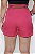 Short Alfaiataria Feminino Social Cintura Alta com Cinto – ELEGANCE BRAND - Imagem 7