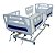 Kit Cama Hospitalar Fowler Injetada Elevação 3 Manivelas e Colchão D-28 - Salutem - Imagem 3