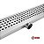Ralo G104 Com Saída Lateral - Grelha com Furos Quadrados - Imagem 2