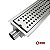 Ralo G104 Com Saída Na Ponta - Grelha com Furos Quadrados - Imagem 2