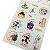 Cartela de Adesivos Stickers -  nº24 - Smilinguido - Imagem 2