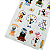 Cartela de Adesivos Stickers - nº23 - Smilinguido - Imagem 2