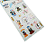 Cartela de Adesivos Stickers - nº23 - Smilinguido - Imagem 5