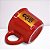 Caneca Zaro Café Vermelha com Borda Preta 70ml - Imagem 1