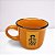 Caneca Zaro Café Laranja com Borda Preta 70ml - Imagem 6