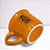 Caneca Zaro Café Laranja com Borda Preta 70ml - Imagem 3