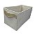 Caixa Organizadora 14x15x28 Bege Palha - Imagem 4
