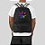 Mochila Bolsa Básica Masculina Preta Estampado Pega a Visão Planta - Imagem 6