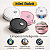 Mini robô Limpeza Automática, Inteligente, USB, Aspirador De Poeira, Sugador, Po - Imagem 5