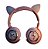 Headphone Com Bluetooth Gatinho LEF1027B - Imagem 3