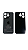 TAMPA TRASEIRA IPHONE 14 PRO PRETO OEM - Imagem 1