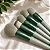 Kit de 13 pincéis para maquiagem + bag de veludo VERDE - Imagem 3