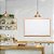 QUADRO BRANCO MOLDURA MADEIRA 30X40CM UV MDF SOFT - STALO - Imagem 5