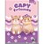 CADERNO BROCHURA 1/4 CAPA DURA KAWAII 96F - TAMOIO - Imagem 4