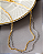 Colar Elos Lisos Comprido Dourado - Imagem 1