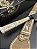 Faca Artesanal Damasco Cerakote® 9” Cabo em Prata e Ouro - Imagem 2