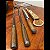 Conjunto Parrilleiro Artesanal em Aço Carbono Brutforged 10 Polegadas com Cabo em Madeira Guajuvira e Zamak - Imagem 3