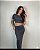 Conjunto Cropped com Saia Longa Marrom - Imagem 4