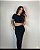 Conjunto Cropped com Saia Longa Marrom - Imagem 5