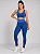 Legging Texturizada Premium Azul Fitness - Imagem 1