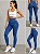 Legging Texturizada Premium Azul Fitness - Imagem 2