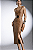 Vestido Couro com Cinto - Imagem 1
