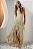 Vestido Longo de Babados e Rendas - Imagem 1