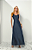 Vestido Jeans Broche de Plumas - Imagem 2