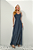 Vestido Jeans Broche de Plumas - Imagem 1
