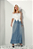 Saia Jeans Longa Evasê - Imagem 3