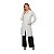Jaleco Feminino Acinturado Manga Longa Branco Oxford - Imagem 1