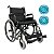 Cadeira de Rodas D400 T48 Suporta 120kg - Imagem 4