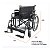 Cadeira de Rodas D500 Assento 62 cm 180kg - Imagem 3