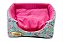 Cama Iglu e Toca Para Cachorro Luppet Luxo Rosa Borboleta Tamanho:G - Imagem 3