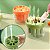 Forma Molde Fazer Picolé Sorvete 8 Palitos Reutilizável Verde - Imagem 4