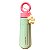 Garrafa Térmica com Pingente Alça 450ml Hidratação Cor:Verde Claro - Imagem 1