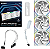 Kit 3 Fan Gamer Lian Li 120mm Reverse Blade Argb Branco - Imagem 1