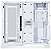 Gabinete Gamer Lian Li O11 Vision Compact – Branco (Snow White) - Imagem 2