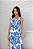 Vestido Sky Abstract Midi com Alças e Decote Franzido - Imagem 4