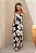 Vestido Margarida Maxi Midi com Fenda - Imagem 1