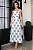 Vestido Midi Estampado Mykonos - Imagem 1