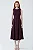 Vestido Midi Evasê sem Mangas com Cinto - Imagem 9