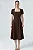 Vestido Midi Alfaiataria com Decote Quadrado - Imagem 3
