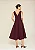 Vestido Midi Alfaiataria com Decote - Imagem 6
