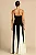 Vestido Longo Black Piano em Linho - Imagem 2